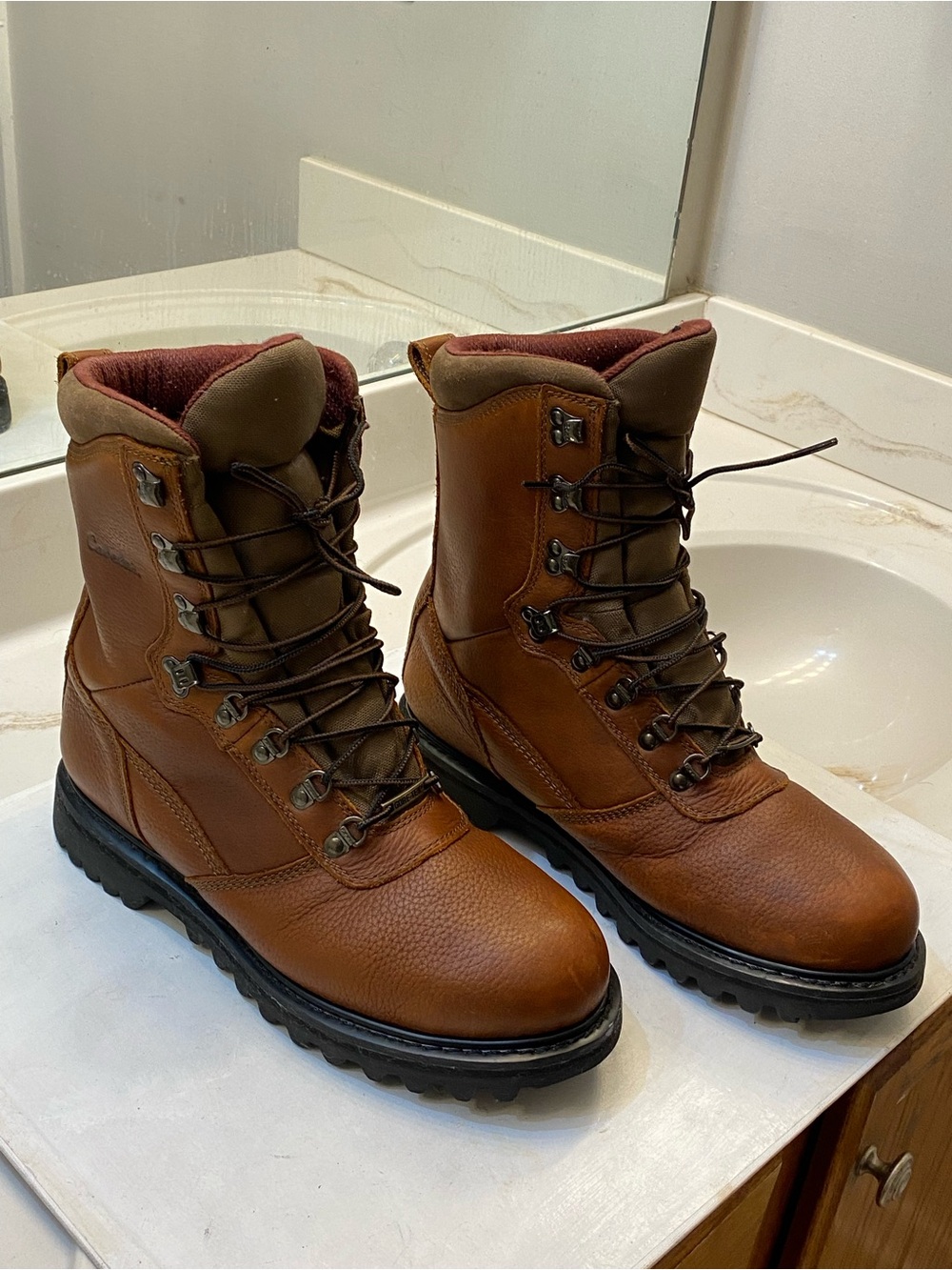 Cabelas Iron Ridge 800 GORE-TEX Men’s insulated boots Size 10.5 EE excellent - Picture 13 of 14